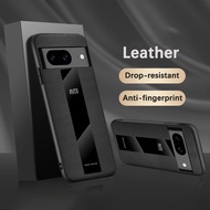 Casing for Google Pixel 8 5G Pixel8 GKWS6 G9BQD GA04851 GZPFO GPJ41 Phone Case Leather Acrylic Carbo