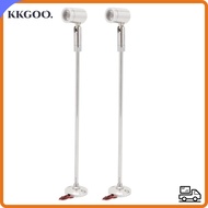 KKGOO 2 Pack LED Accent Light, Adjustable Angle Hard Wired Mini LED Spotlight, Eye-caring DC 12V Alu