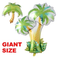[READY STOCK] Big Coconut Palm Tree Foil Balloon Birthday Wedding Kids Adult Hawaii Beach Summer Saf