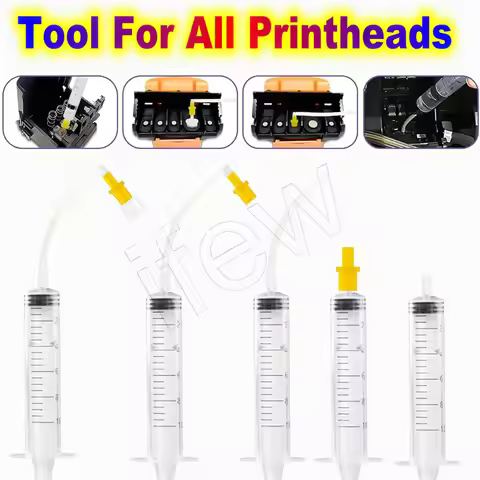 100ML Inkjet Printer Head Cleaning Kit Compatible With Epson Hp Brother Canon Nozzle & Printhead Cle