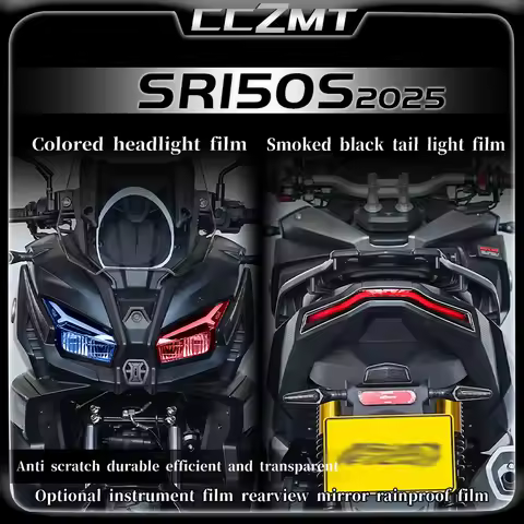 For Loncin VOGE SR150S SR 150S sr150s 2025 Headlight film smoked black tail light film protective st