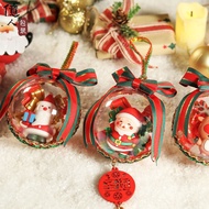 Billions of Christmas gifts, Santa Claus elf ball 亿人圣诞节礼物圣诞老人精灵球挂件平安夜儿童活动小夜灯装饰道具D1121
