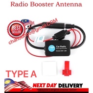 12V Car Signal Enhancer Aerial Antenna Car Radio FM AM Antenna Signal