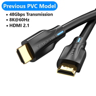 【 8K HDMI】Vention HDMI Cáp 2.1 Máy Tính Xách Tay Để TV 8K HDMI To HDMI Cable 4K 120Hz 3D Siêu HD Tốc