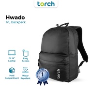 TORCH Hwado Beg Galas Bag Commuter Travel Lelaki Perempuan 17 L - Water Repellant Student Backpack