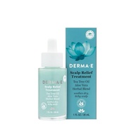 DERMA E Scalp Relief Treatment for Scalp 30ml - For Soothing dry, itchy scalp , Hair Treatment