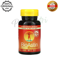 💯 Bio Astin 4 mg ไบโอแอสติน สาหร่ายแดง ผลิตภัณฑ์เสริมอาหารสกัดจากสาหร่ายแดง 60 เม็ด