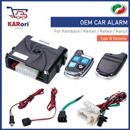 PERODUA KEMBARA/KENARI/KELISA/KANCIL OEM CAR ALARM / KANCIL OEM ALARM (PLUG & PLAY)