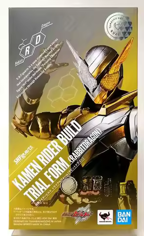 【 In Stock 】 Soul Venue Limited Edition Bandai SHF Kamen Rider Build Gold Rabbit Silver Dragon Pando