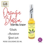 L & K Florida Water Orange Blossom (Orange Flower) Cologne Promote Love, Wealth, Abundance and Good 