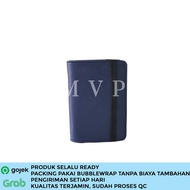 Card Holder 24 Plastic Slots Plain Card Wallet 24 Slots Mica Card Holder 24 Slots Plastic Navy Blue