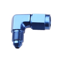 AN3 AN4 AN6 AN8 AN10 AN12 90 Degree Female To Male Aluminum Fittings Adapter