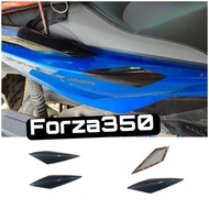 กันรอยข้าง ชุดสีForza 350 ชิ้นงานขึ้นรูปจาก ABS หุ้มฟิล์มลอยน้ำลายคาร์บอน