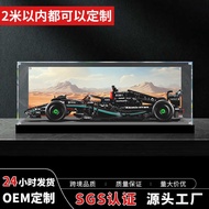 Acrylic Display Box Lego 42171 Mercedes F1 Racing Lego Building Block Model Anti-dust Storage Box