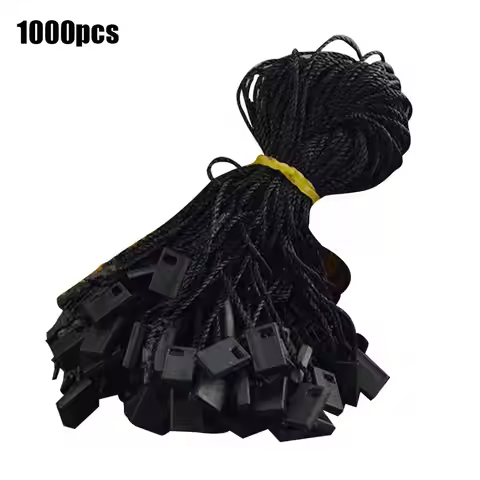 1000pcs/Pack 7 Inches Hang String Cord For Garment Seal Tag With Hanging String For Jewelry