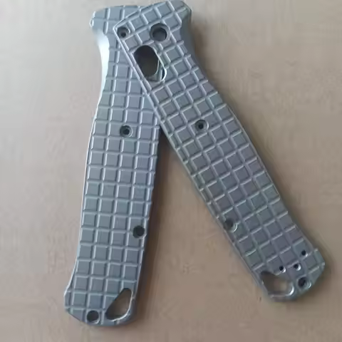 1 Pair TC4 Titanium Alloy Handle Scales for Benchmade Bugout 535 Folding Knife