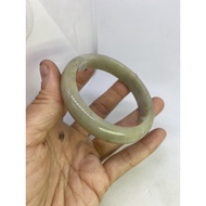 D2618 Natural Burmese Jade/A Product Honey Yellow Jade Bracelet Weight: 54g Circumference Ruler Numb