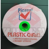 PVC CHAIN (8MM X 20MM+-) - WHITE - Rantai PVC Putih 8mm x 20mm ±