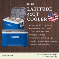 IGLOO Latitude 52 Qt Cooler (Blue)