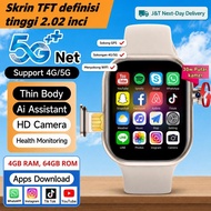 [Ready Stock] 4G Android Smart Watch With SIM Card And WiFi B29 Cellular Version Smartwatch M3 With 