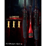 Joran Pancing UL Daido Emperor Pro Series III 198cm / 210cm SP / BC Fuji (2-6lbs) Carbon Solid Murah