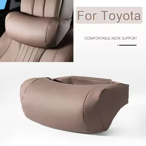 Car Headrest Seat Neck Support Soft Comfortable Car Neck Pillow For Toyota RAV4 Coralla Hilux Land C