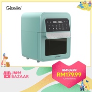 Giselle 8-in-1 Digital Air Fryer with Front Door Design &amp; Touch Sensor Timer Temperature Control (15L/1400W) - KEA0271