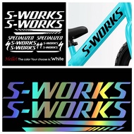 SPECIALIZED S-WORKS Road Cycling Stickers For Frame Décor MTB Bike Vinyl Decal Specialized Bicycle S
