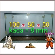 Aquarium 100x50x50 Kaca 8 mm