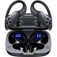 PocBuds Wireless Earbuds 80 Hours Playing Time Wireless Charging Box Digital Display Sports Earbuds 