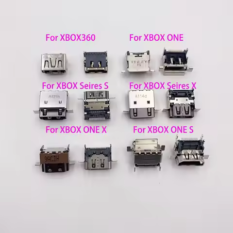 Original For XBOX ONE Series X HDMI-compatible Port Socket Interface Connector Replacement For XBOX 