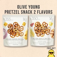 Olive Young Pretzel Snack 70g Delight Project 2 Flavors