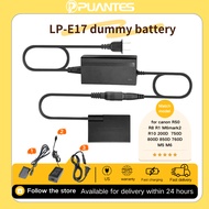 DR-E17 LP-E17 DR-E18 LP-E18 DR E17 LP E17 Dummy Battery BS Adapter (3-piece set) for Canon R50 R8 R1