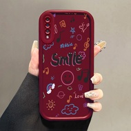 Casing hp for Samsung Galaxy A50 A50s A30s Case Doodle Not Music give Phone Kesing silicone Cesing S