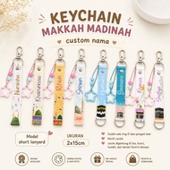 MAKKAH MADINAHKeychain / CUSTOM NAMEKeychain / UNIQUEKeychain / CUSTOM NAME MAKKAHKeychain / BEAUTIF
