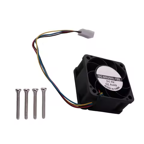 For Jetson Nano Cooling Fan 5V, 4PIN Reverse-Proof,PWM Speed Adjustment, Strong Cooling Air