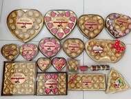 Milk chocolate Almond in a heart box( Ailisha)
