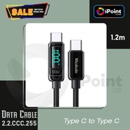 Mcdodo 100W C to C PD 5A Pro Cable Support Data+ Charge Black 1.2 Meter