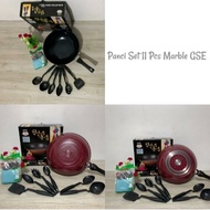 Panci Set 11 Pcs Marble GSE