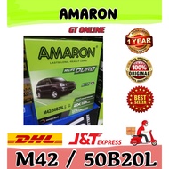 Amaron M42 50B20L (EFB) - - Stop Start Battery New Perodua Myvi , Perodua Bezza , Aruz