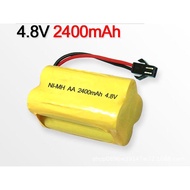 Ni-MH AA 4.8v 2400mAh SM-2pin Battery Rechargeable for RC Toys Model