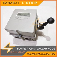 OVER SWITCHChange COS/ OHM FUHRER SWITCH (16A/ 25A 32A/ 40A/ 63A/ 100A/)