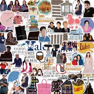 50pcs Stickers Gilmore Girls TV Funny Skateboard Waterproof Luggage Sport DIY Laptop Car Stickers De