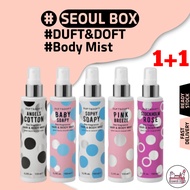 [DUFT&DOFT] (Buy 1 Get 1) Fine Fragrance Hair & Body Mist 150ml | Choose Any 2 from 5 Scents / Long-
