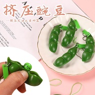 Squeeze Edamame Squeeze Squeeze Decompression Vent Edamame Infinite Edamame Toy Decompression Pea Po