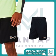 EA7 ARMANI SELUAR PENDEK TENNIS / EMPORIO ARMANI SHORT PANT LELAKI BOLA SELUAR PENDEK MICROFIBRE | S