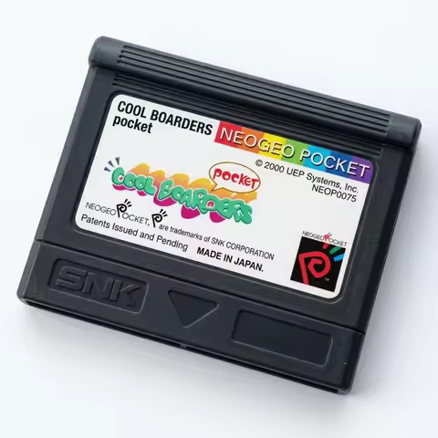 Custom Game Cartridge for NGPC, Pocket & Color - [ Cool Boarders Pocket ] - ( JAPANESE / ENGLISH ) -