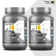 MuscleBlaze Biozorb Performance Whey Protein (Magical Mango, 2lbs / 907g) | Pack of 2