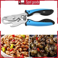 Steel Snail Tail Cutting Tool Snail Plier Snail Scissor Escargot Tail Cutter