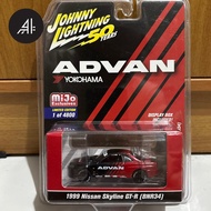 Johnny Lightning 50 Years - 1999 Nissan Skyline GT-R (BNR34)